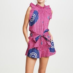 Ulla Johnson Martim Shorts - Fuschia